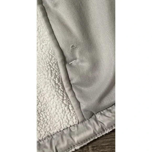 The North Face Women's Osito Full Zip Fleece Jacket Size XL in Moonlight Ivory - Picture 12 of 16